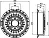 HELLA PAGID 8DT 355 302-271 Brake Drum